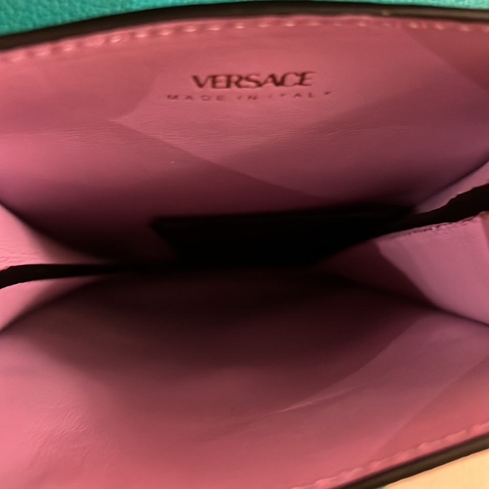 FINAL DROP / SALE!! Versace La medusa 3D logo leather shoulder crossbody bag NEW - Picture 7 of 7